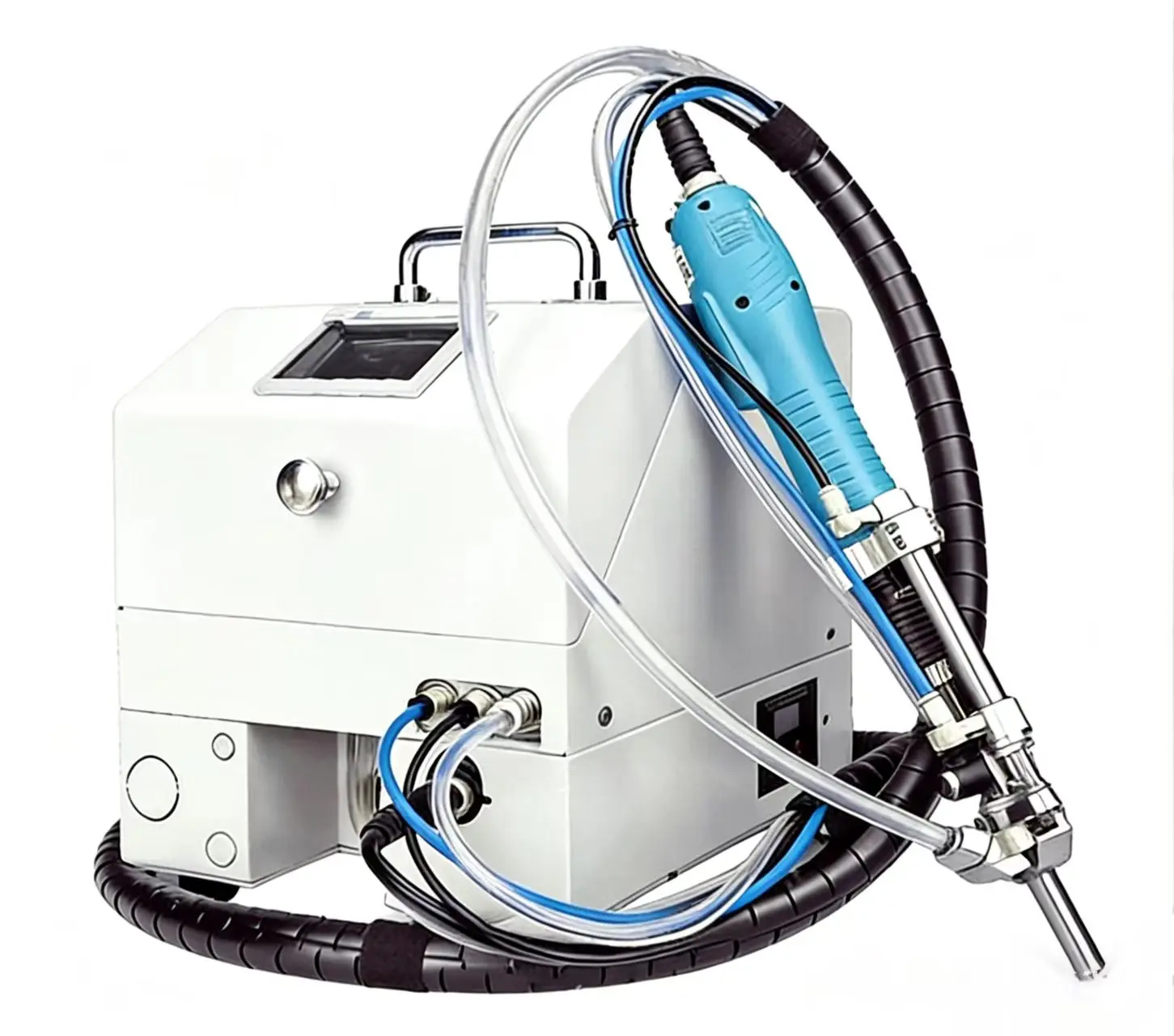 Industrial Handheld Pneumatic Nut Runner Air Powered Torque Wrench Assembly Line Screw Nut Fastening