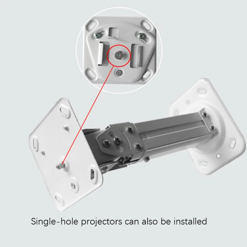 Projector Bracket Ceiling Mounting Bracket,Tilted Retractable For Inch 1/4 Screw Hole,30Cm Claw Pitch Projector