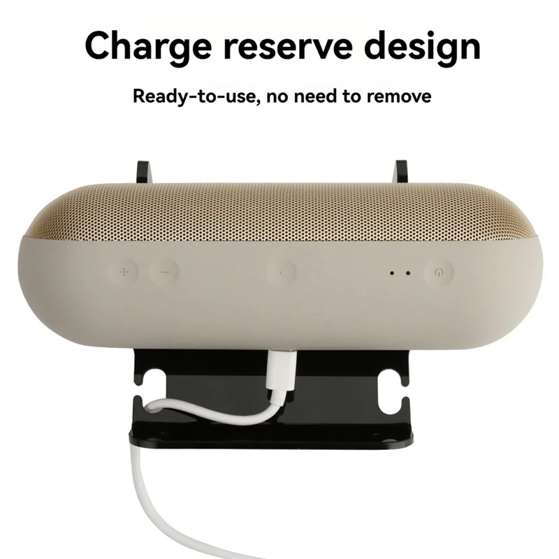 ل Beats Pill 2024 الصوت جدار جبل مكبر صوت أكريليك جدار جبل رف معلق الحائط قوس أفقي B