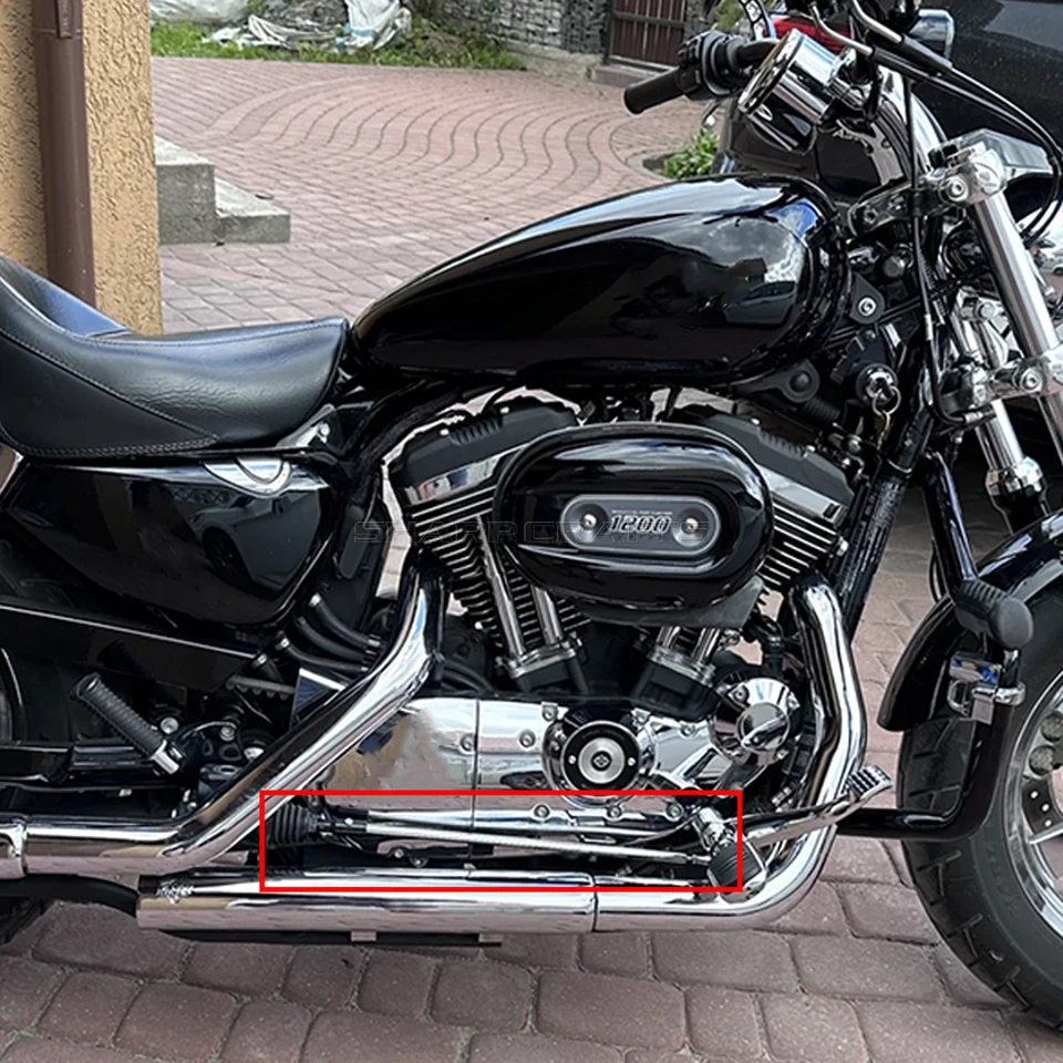 ハレー Sportster X48 XL883 XL1200 ブレーキロッド アルミ合金