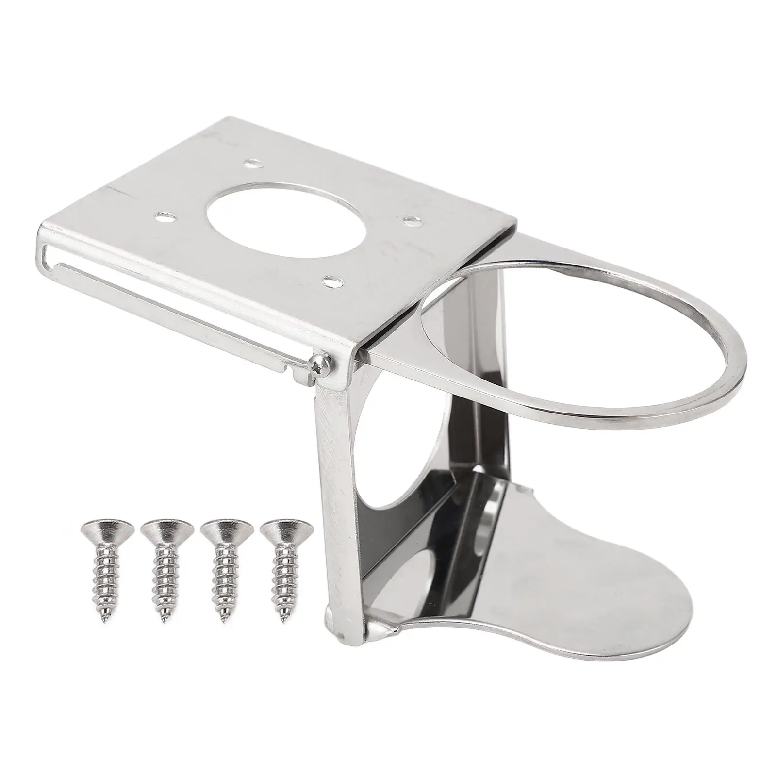 حامل أكواب المشروبات RV متعدد الوظائف لتوفير المساحة RV حامل مشروبات قابل للتعديل قابل للطي مقاوم للماء مع 4 مسامير للتخييم #1