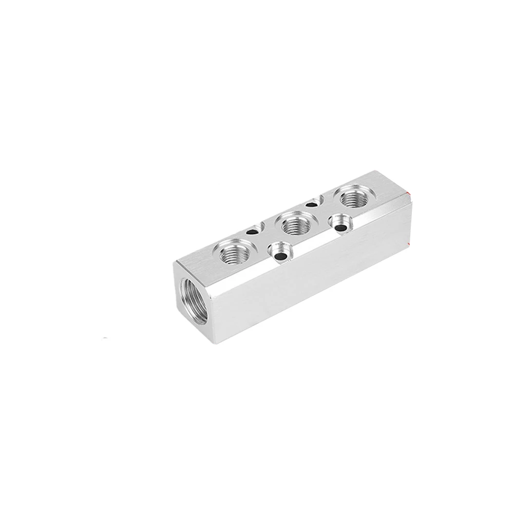 SY30 Series Aluminum Air Manifold Distributor 1/2 for pt Thread Port for Pneumatic Tools Auto Repair Woodworking 2F 3F for 5f 6F