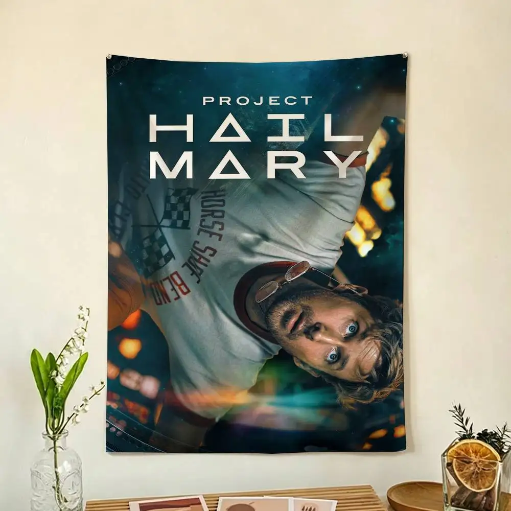 Game Project Hail Mary Flag Outdoor Decorations for Bedrooms Home Decor Items Decoration Banners