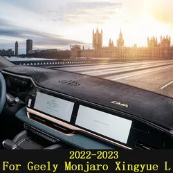 For Geely Monjaro Xingyue L 2022 2023 Car Styling Dash Mat Dashmat Dashboard Cover Sun Shade Dash Board Cover Carpet Accessories