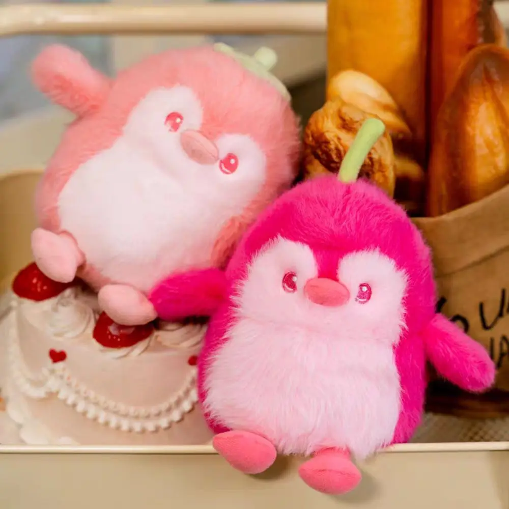 

PP Cotton Penguin Plush Keychains Soft Fluffy Fruit Scented Plush Toy Pendant Comfortable Collection