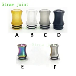 1pc 510 Drip Tip PEC in acciaio inox Vape Mod Vapo sigaretta elettronica fumo tubo fumo vaporizzatore Vape Accsiosry