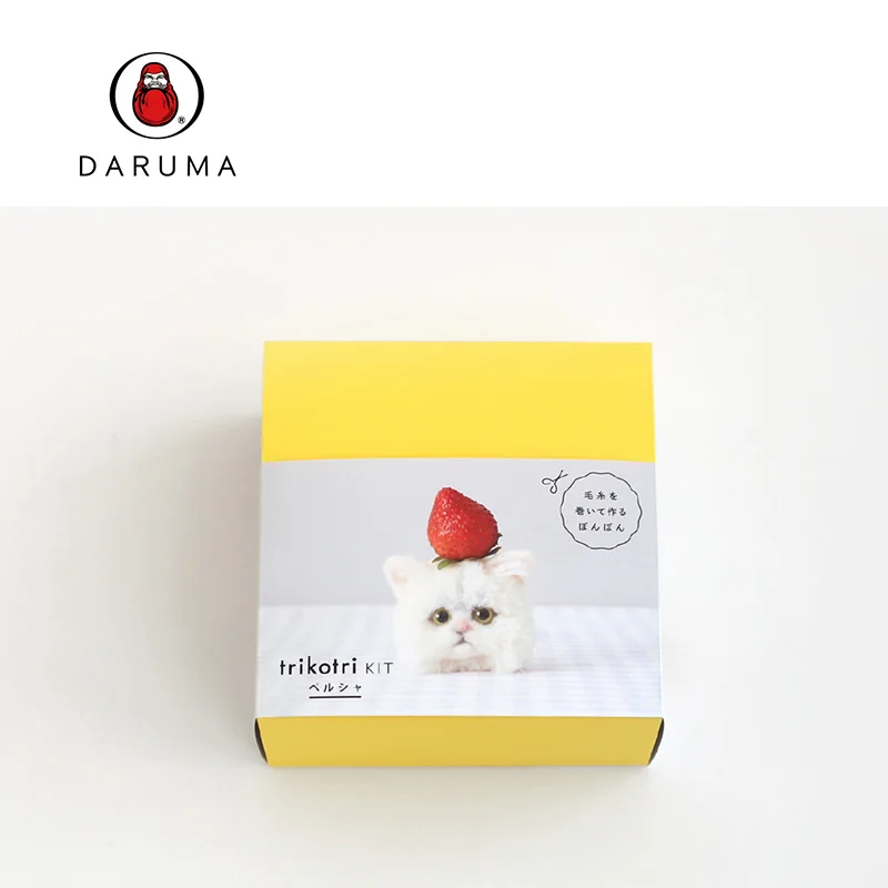 Daruma Handicraft Trikorti Kit - Japanese  Pom Pom Knit