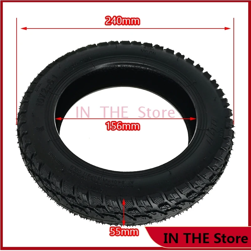 

10X2 Inches Tubeless Tires for Xiaomi Mijia M365 Mi Electric Scooter Tyres Thicker Inflation Wheel 10x2-6.1 Pneumatic