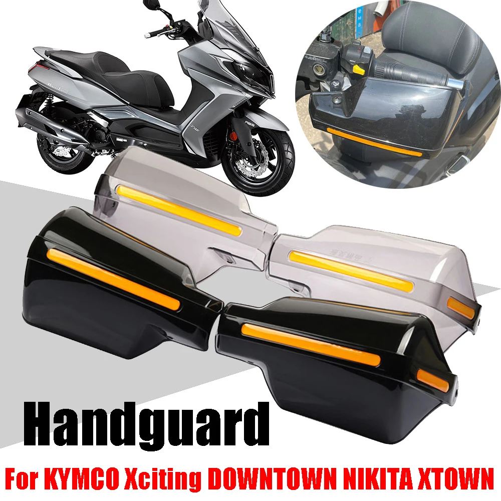 For KYMCO Xciting S400 400 DOWNTOWN 250 350 NIKITA X-TOWN Motorcycle Accessories Handguard Handlebar Hand Shield Guard Protector