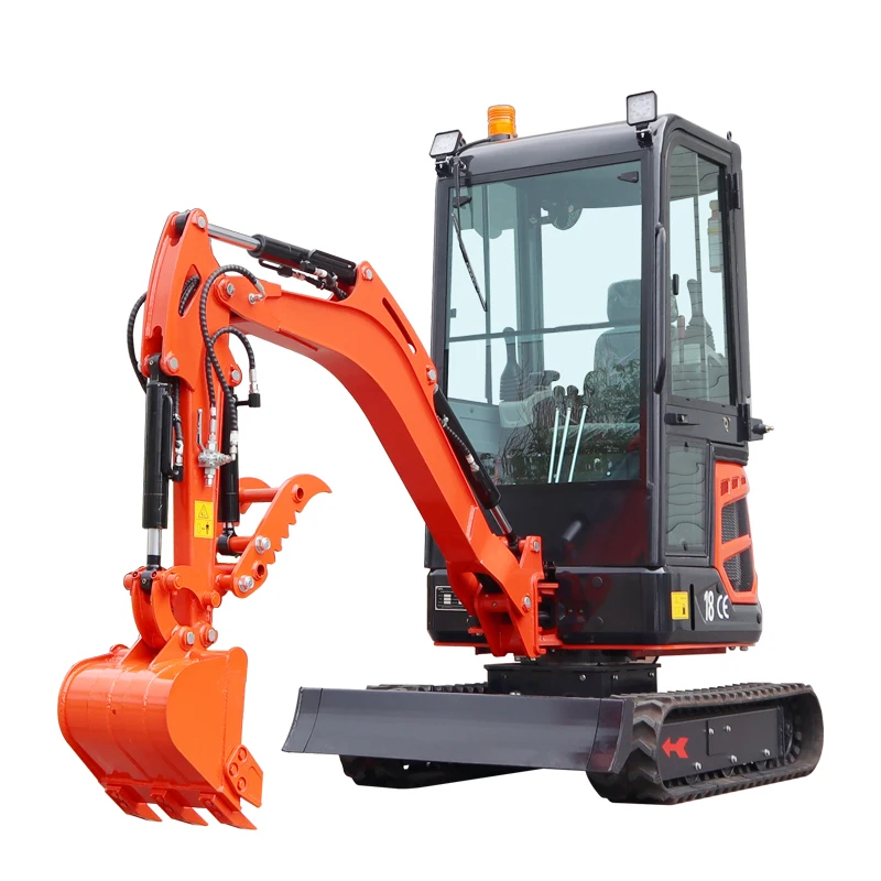 Free Shipping Mini Excavator Euro 5 CE EPA 1.8 Ton 2Ton Hydraulic Diesel Excavator Farm Customized Crawler Small Digger for Sale