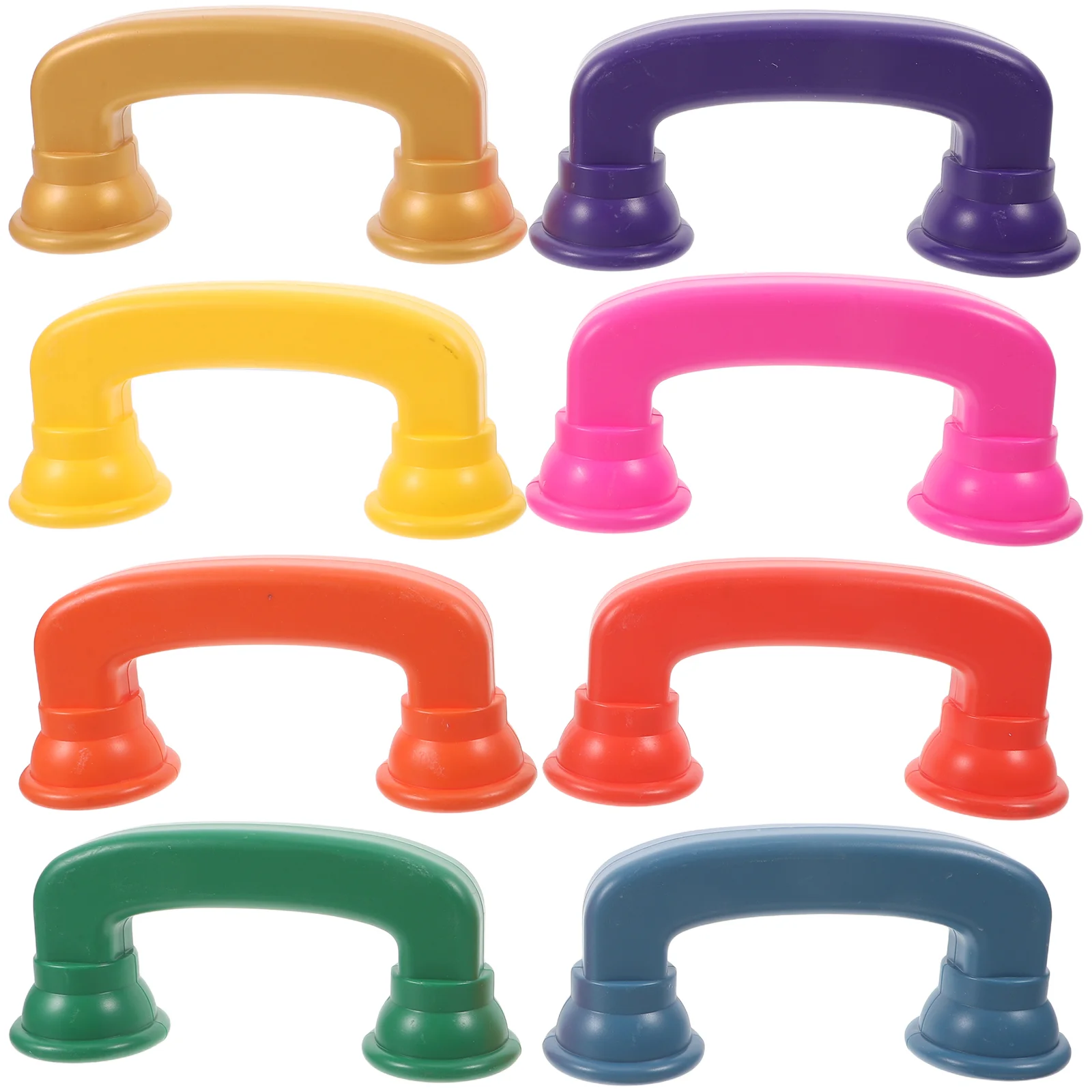 

8 Pcs Telephone Earpiece Toy Colorful Whisper Abs Phones for Classroom Education Supplies