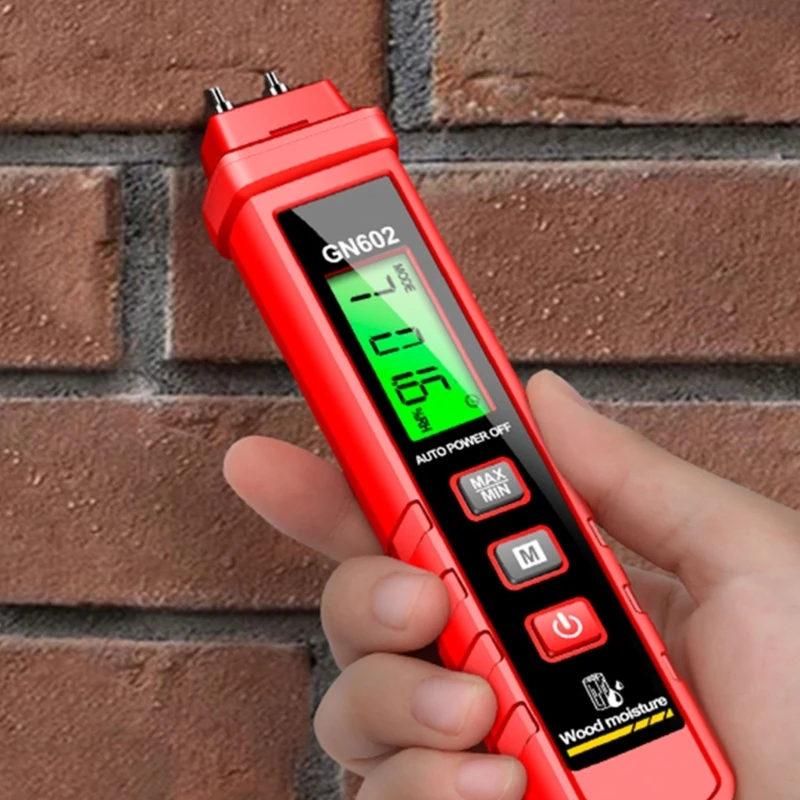 Analizzatori per misuratori umidità del legno Tester umidità Rilevatore umidità per legname Igrometro M4YD