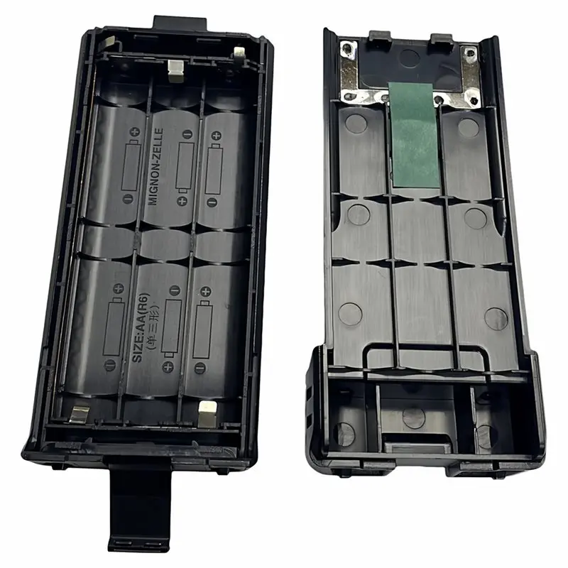 B31B For Baofeng UV-5RH UV-5RM Battery Case 6AA Extended Durable Battery Housing Emergency Power Two-Way Radio