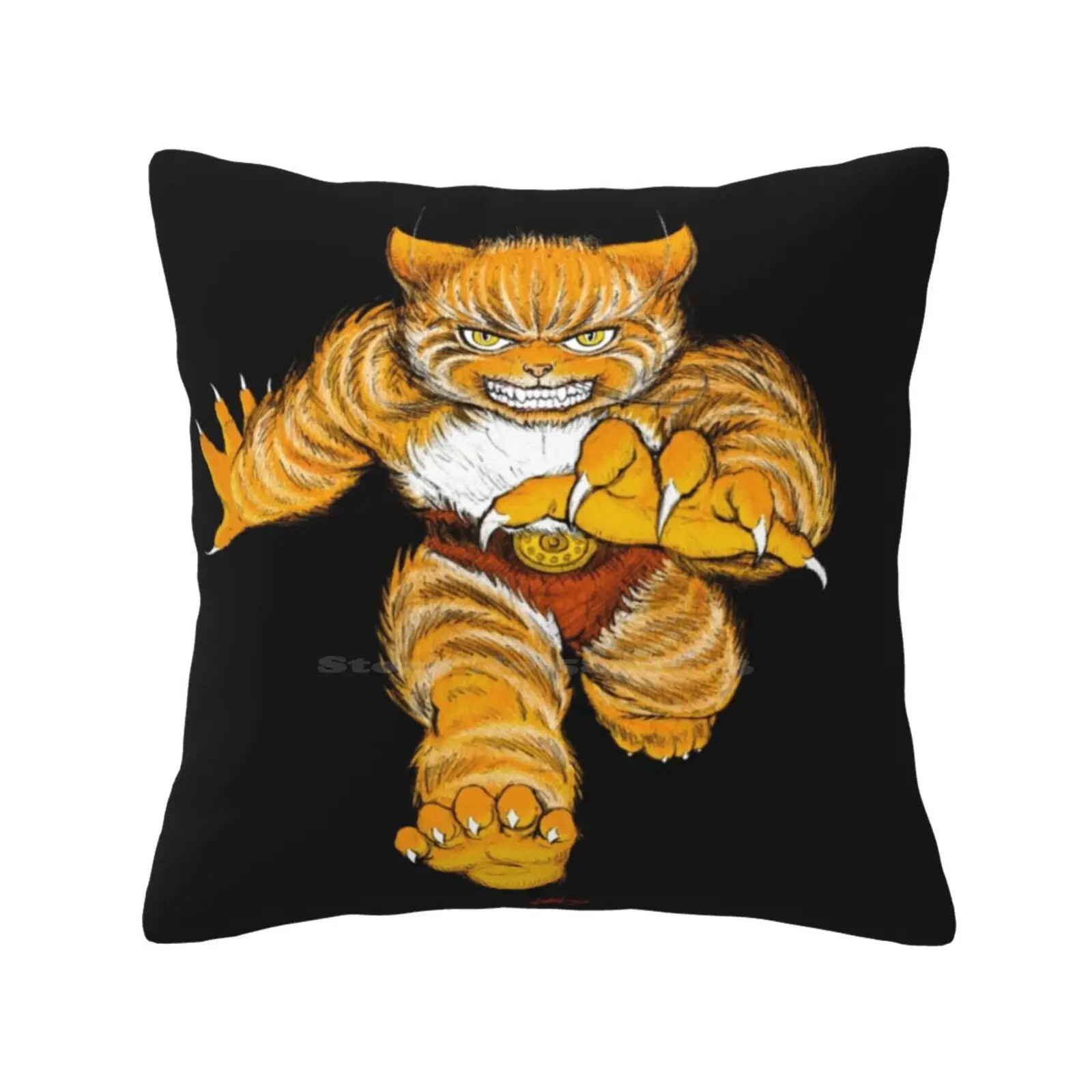 Destiny Of The Cats 1 Funny Cute Decor Square Pillowcase Ginger Meow Kitten Assassin Kitty Kitteh Lolcat Tom Cat