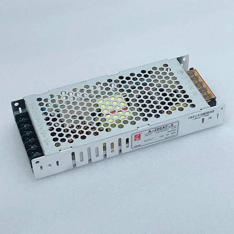 Chuanglian Ultrathin Power Supply, A-200AF-5, LED Display, 5V 40A, 200W Electronic Screen Full Color Large Screen Transformer