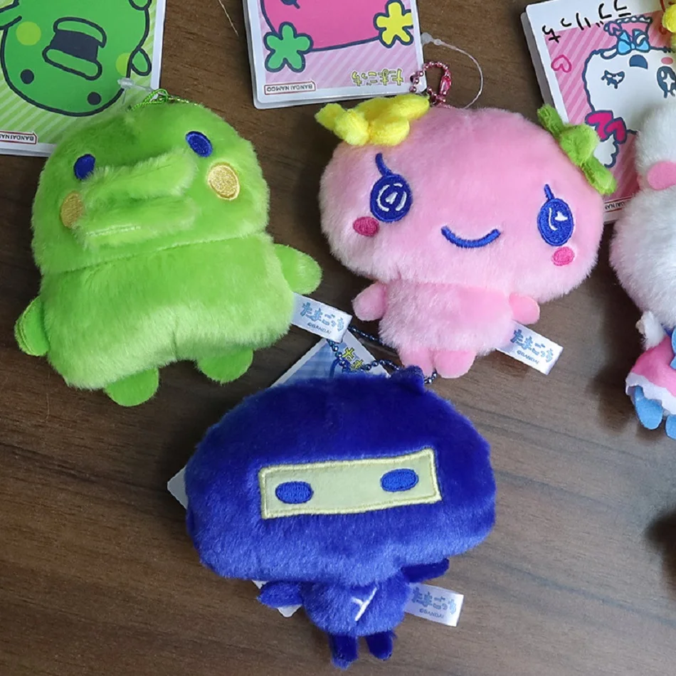 Uroczy Tamagotchi Anime Mametchi Pluszowy Brelok Lalka Mimitchi Zawieszka do Torby Kuchipachi Lalka z Kreskówki Śliczna Dziewczyna Prezent na Boże Narodzenie