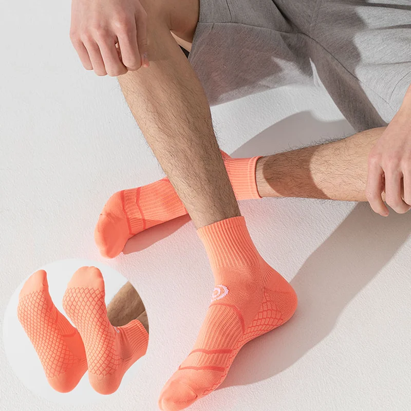 YUPAO-calcetines para correr para hombre y mujer, medias deportivas con absorción del sudor, antiolor, resistentes al desgaste