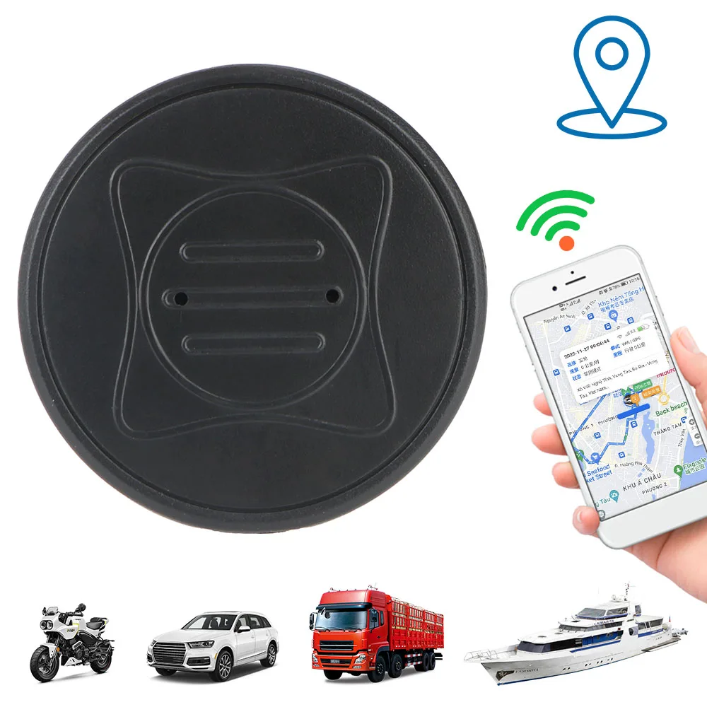 Posicionamento preciso Mini dispositivo sem fio, Localizador de veículo em tempo real, Rastreador GPS inteligente anti-roubo, Rastreamento GPS, GF10
