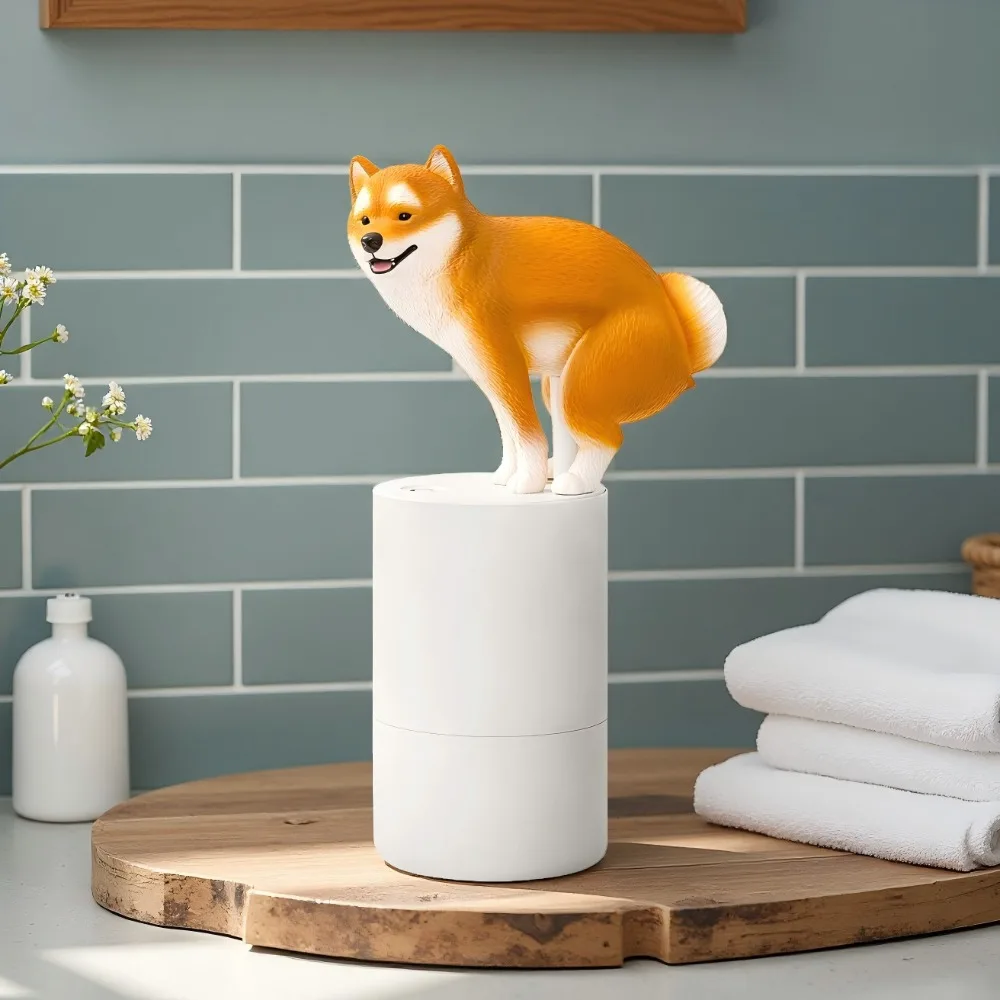 Pigeon Shape Foam Soap Dispenser ABS Material Creative Blue Bird Automatic Soap Dispenser Hygienic Foam Refillable