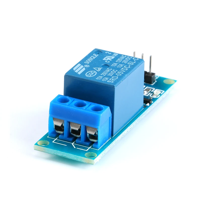 G44 Low Level Trigger One 1 Channel Relay Module Interface 1 Way 5V Blue Board Optocoupler For Arduino