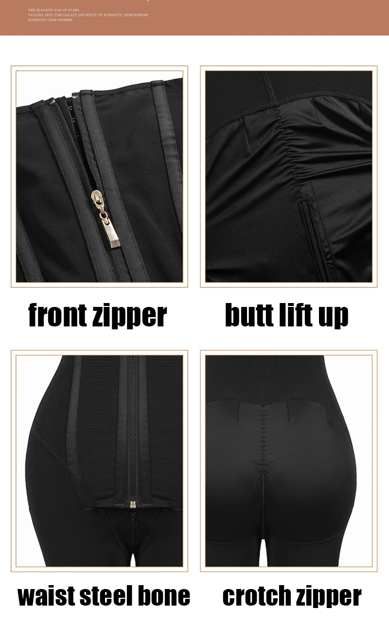 Fialové kraťasy BBL, zeštíhlující kalhotky na kontrolu bříška, korzety, stahovací prádlo, korzet, tvarující prádlo - náhled 6