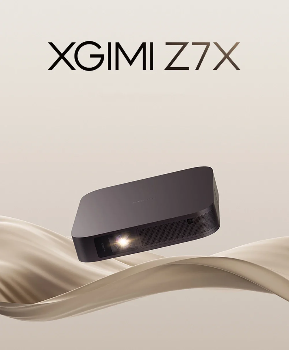 XGIMI Z7X Projector 1080P 1200ANSI FHD LED Mini Portable Smart Home Theater 3D Wifi Cinema Bluetooth Beamer Audio