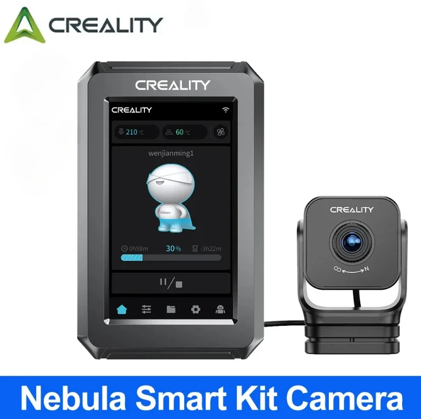 

Creality Smart Kit Nebula with 4.3 Inch Touch Screen for Nebula Camera USB Interface for Ender 3V3 SE /Ender-3 Pro/ Ender-3 V2