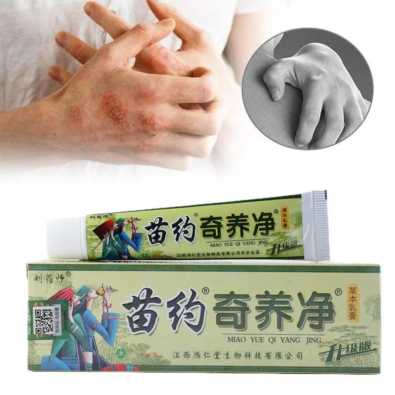 Psoriasis Pruritus Creams Dermatitis Eczema Ointment China Medicine Creams New Skin Herbal Ointment Body Cleansing