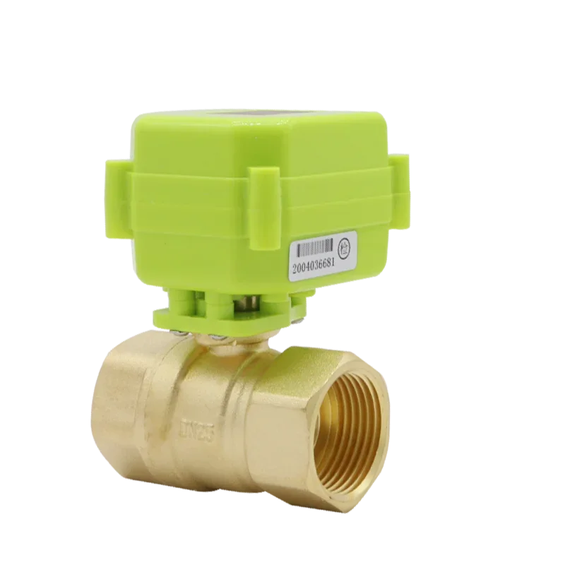 

Miniature electric ball valve, electric two-way valve, water control valve, two-way all-copper ball valve DC12V DC24V