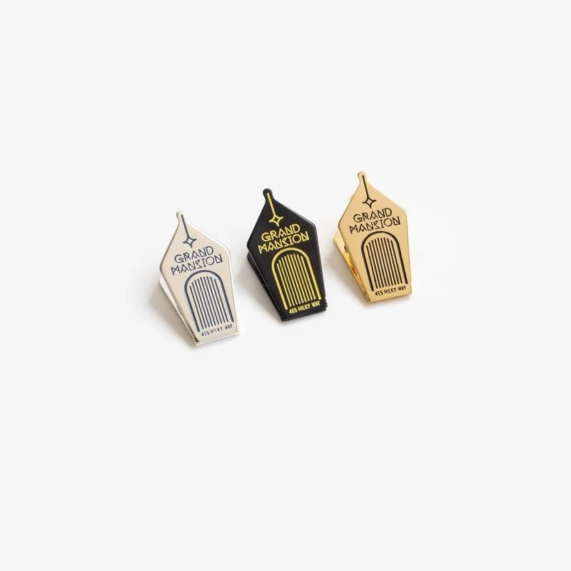 Creative Franz Kafka-Themed Mini Notebook Clip Handy Copper Metal Bill Holder Journal Clamp bag clips