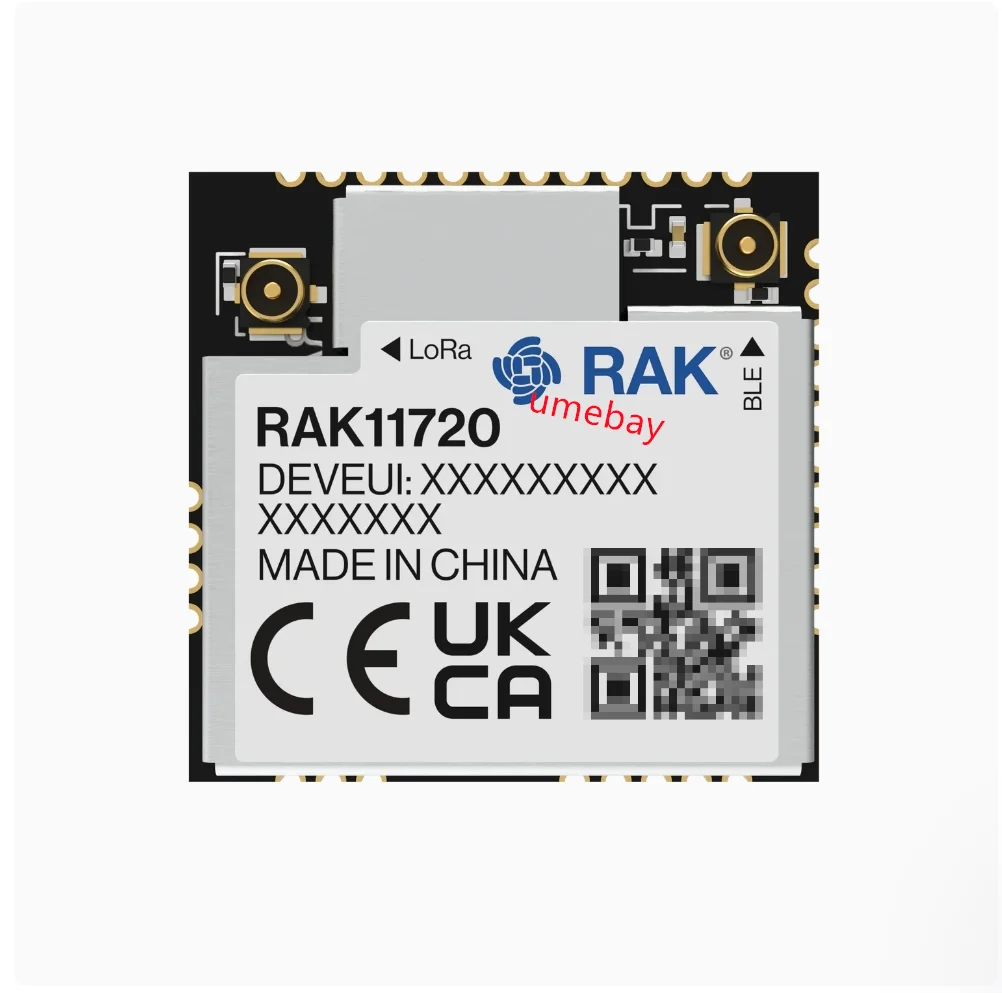 1 piece, IoT device LoRa+BLE dual chip module, RAK11720 pure module/RAK11721 development board (with IPEX/without IPEX)
