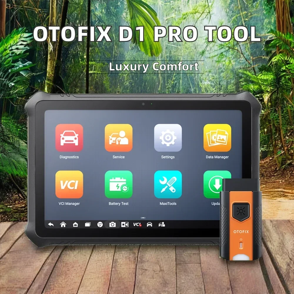 OTOFIX D1 for Bluetooth Diagnostic Scanner OBD2 ECU Coding Bi-Directional Analyzer Tool for Cars Engine Analyzer Pros