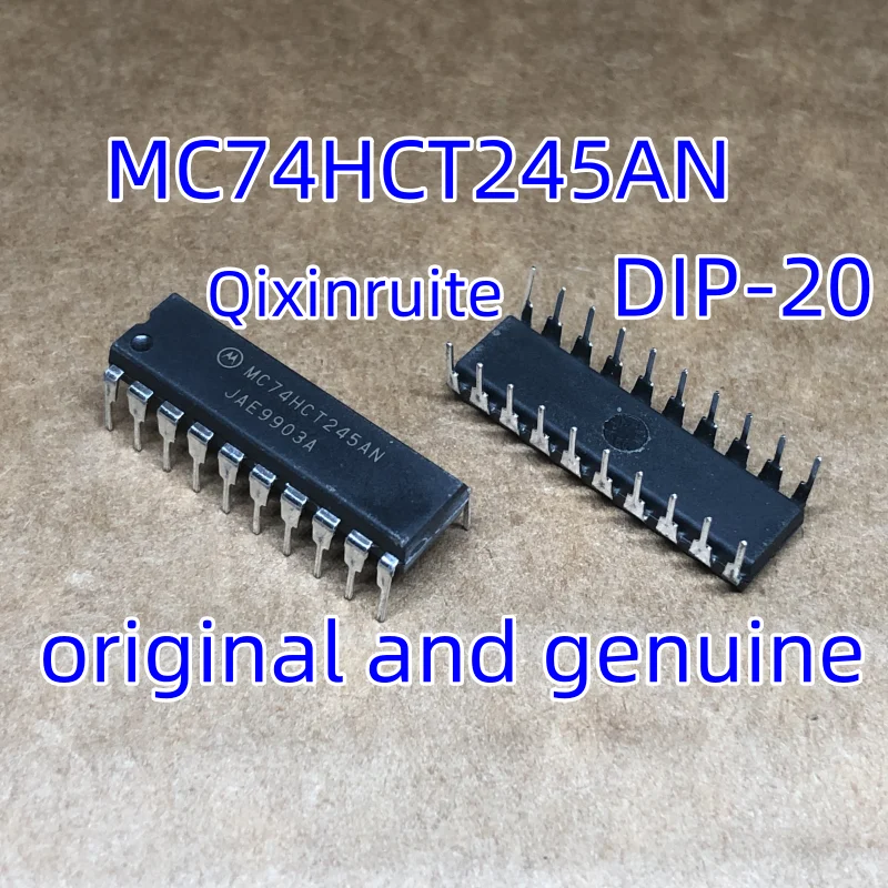 Qixinruite New original MC74HCT245AN DIP-20 buffer/driver/transceiver IC chip