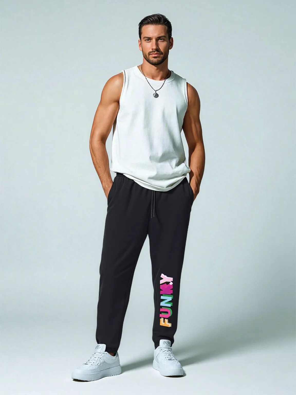 ABCDE New Arrived Fitness Wearr Cotton sweat Pants 0670