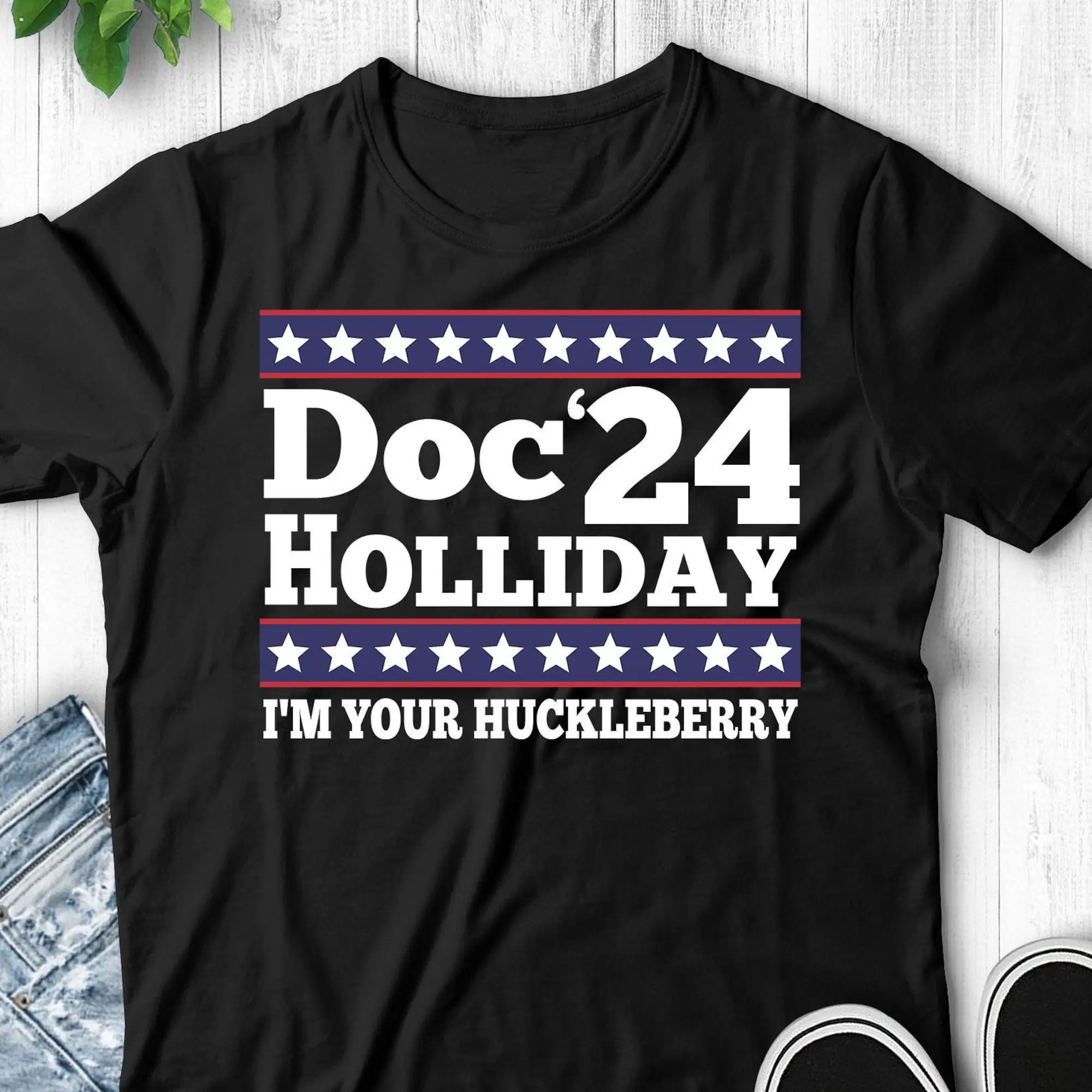 Doc Holliday 2024 Tombstone Political Parody T Shirt