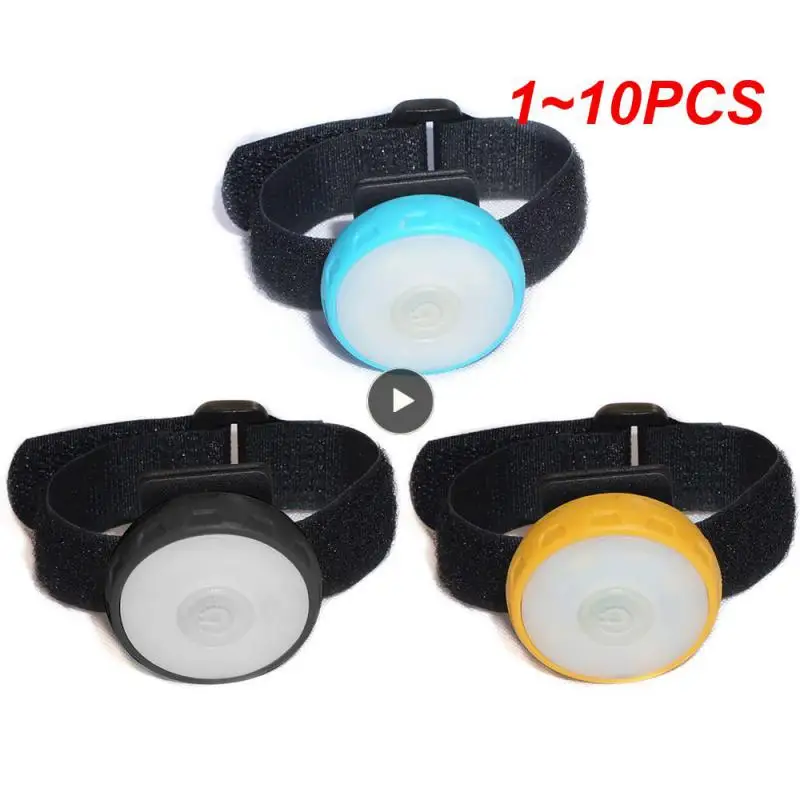 1~10PCS Arm Strap Night Cycling Running Lamp Waterproof LED Flashing Wrist Band Bracelet Portable Bike Light LED Wrist Lamp