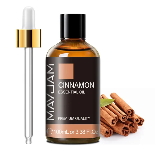 Imagen 2 del producto MAYJAM 100ml Aceite esencial de canela Humidificador difusor quemador jabón de vela perfumado