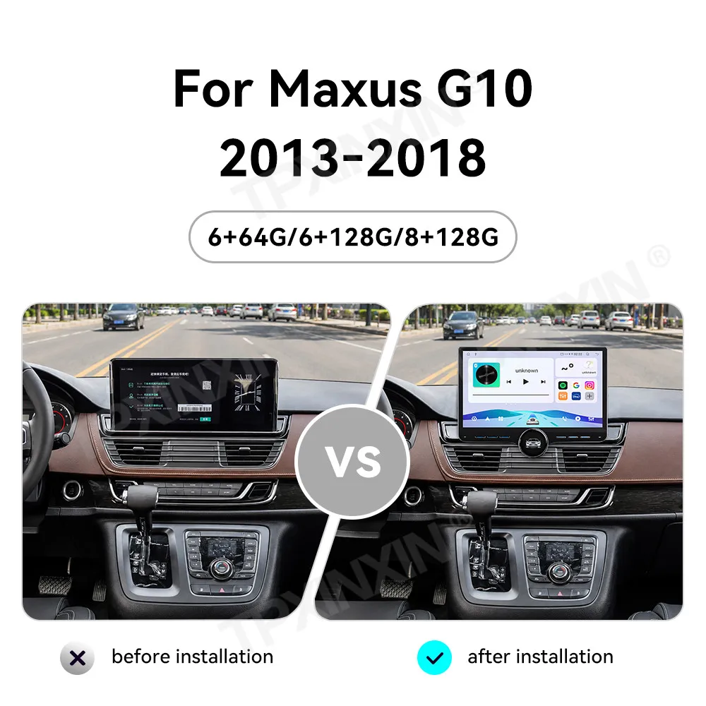 Touch Screen Car Radio For Maxus G10 2013-2018 Android GPS Automotive Multimedia Auto Radio Stereo Receiver Head Unit