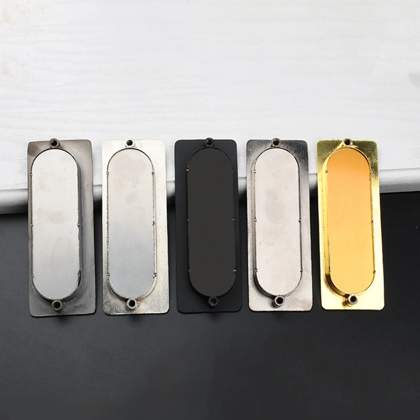 Brand New High Quality Cabinet Handle With Screws Convenient Concealed Handle Practical Slotted Recessed Handle