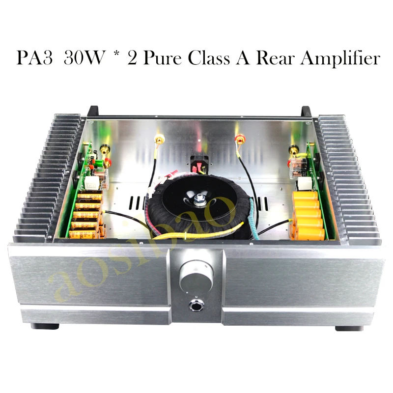 AIYIMA SMSL circuito di riferimento A3 amplificatore di potenza 30W * 2 amplificatore posteriore di classe A puro design indipendente Gold Class A Amp