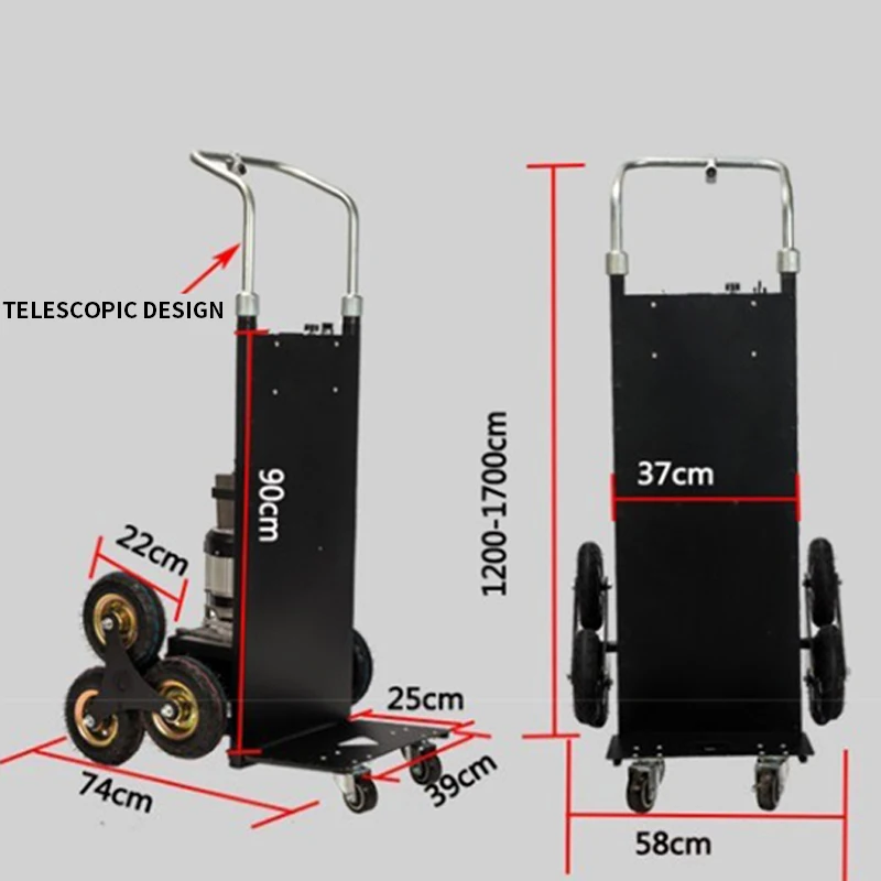 Imagem -03 - Escada Elétrica Máquina de Escalada Escada Escada de Carro Escalada Portador de Artefato up And Down Escadas Móveis Casa