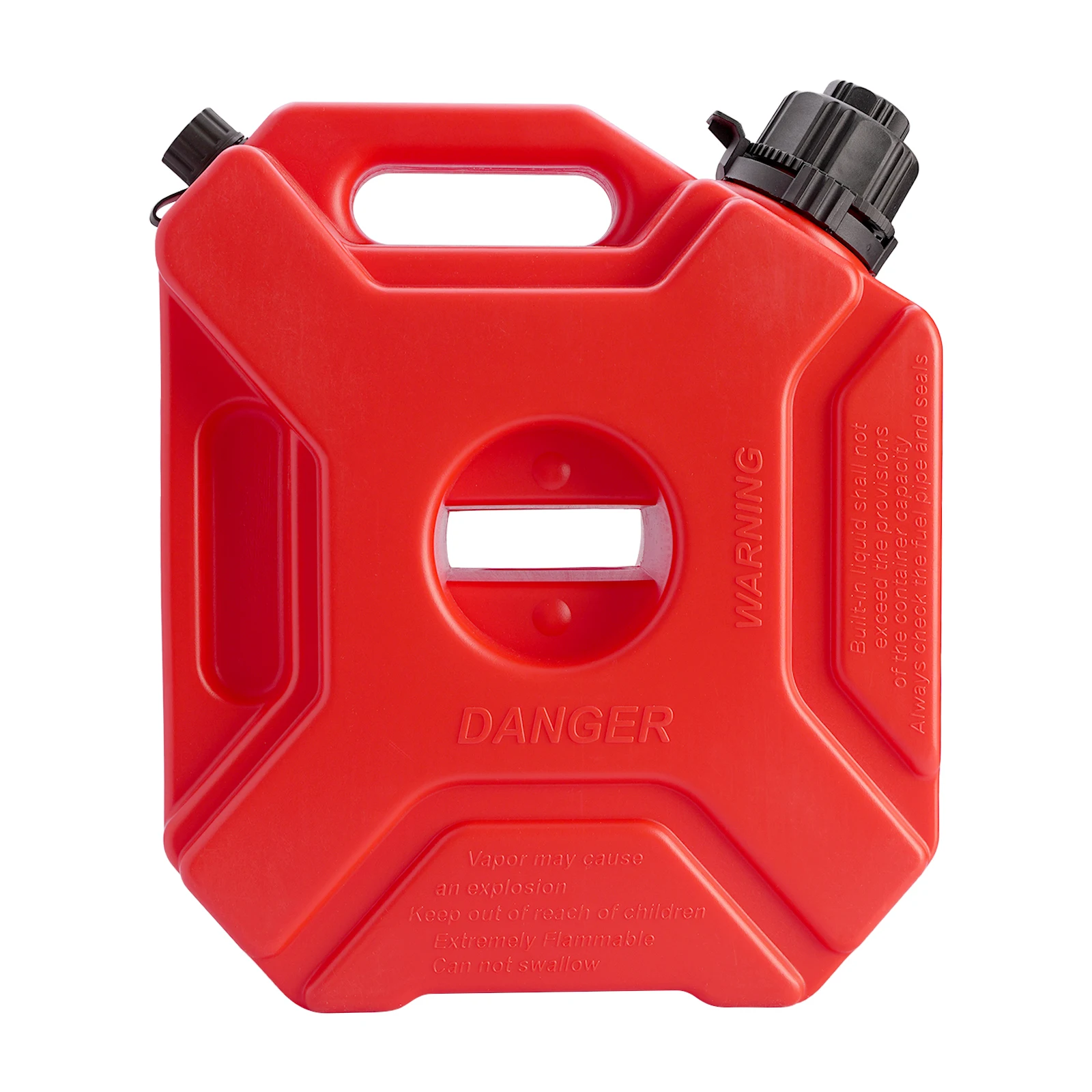 5L 燃料貯蔵タンクオートバイ予備オイルタンクエンジン流体コンテナアクセサリーバイク車用