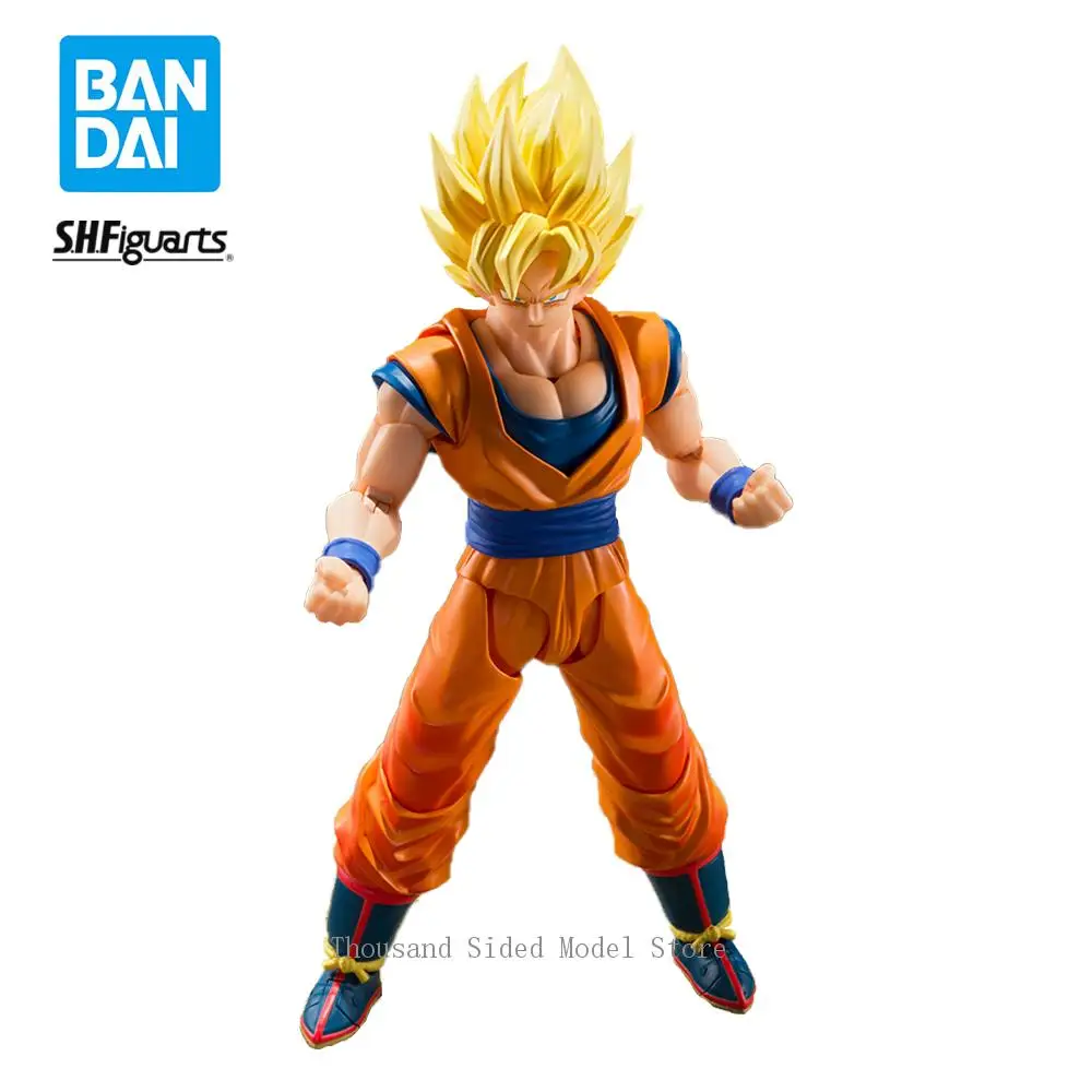 

Original Bandai S.H.Figuarts Dragon Ball Z Son Goku (The Games Begin) Action Figure Anime PVC Model Collectible Toys For Boys