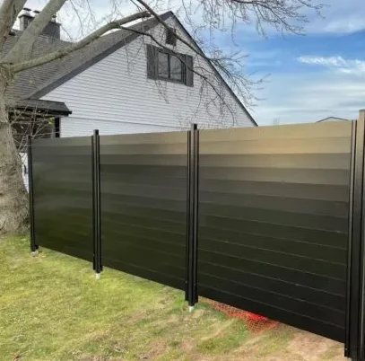 Decorative Aluminum Fence for Privacy & Security-DIY Installation Rust Resistant Customizable Design for Villas Farms Courtyards