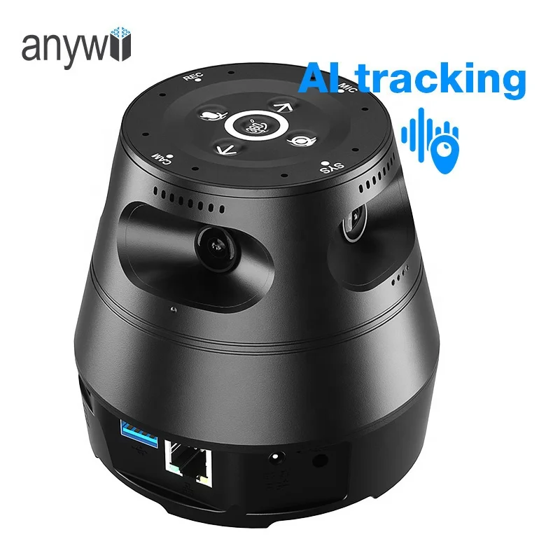 Anywii 1080p Meeting Video Conference Camera System Voice Tracking Conference Camera USB Plug And Play Meeting Room Camera