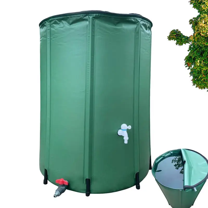 

Rain Barrel Water Collector Portable Collapsible Water Storage Tank Garden Irrigation Water Bucket Large Capacity Container