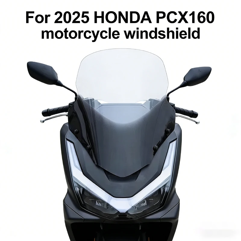 

For 2025 HONDA PCX160 PCX125 windshield motorcycle windshield heightening modification non-destructive installation pcx160pcx125