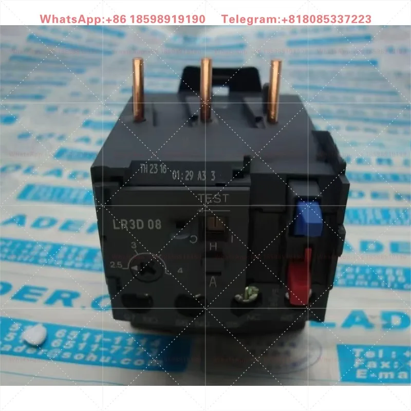 LR3D Series Thermal Overload Relay LR3D02-LR3D21 Motor Overheat Protection Control Switch Parts