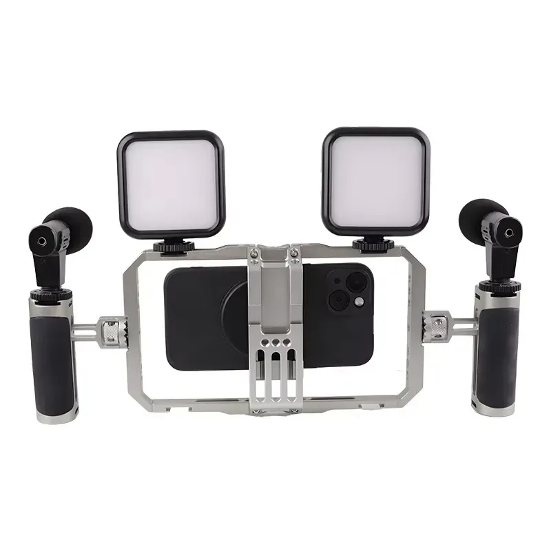 Hot Sale U Rig Portable Aluminium Alloy Smartphone Video Rig Filmmaking Vlogging Case Phone Video Stabilizer Grip Tripod