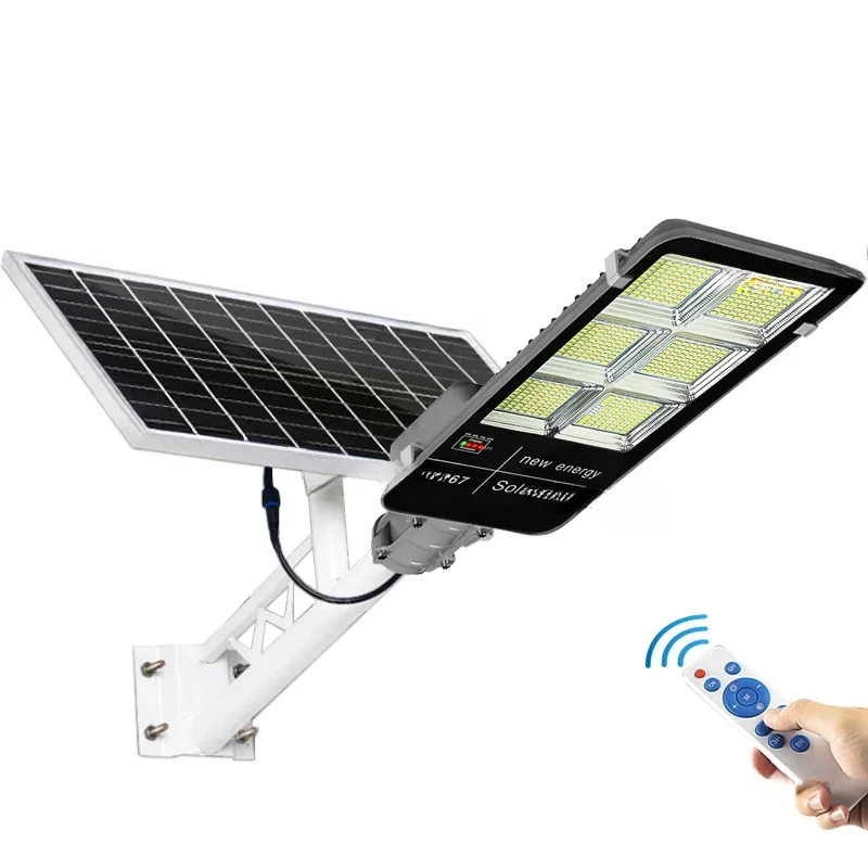 SOLAR POWERED Street Lights  Aluminum Waterproof For 60w100w120w240w360w500w Rural Areas Solar LED Lamps